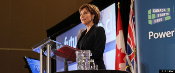 Premier Christy Clark