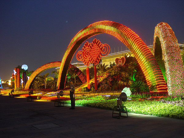 Tiananmen Square during Beijing Olympics