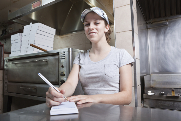 Fast food worker