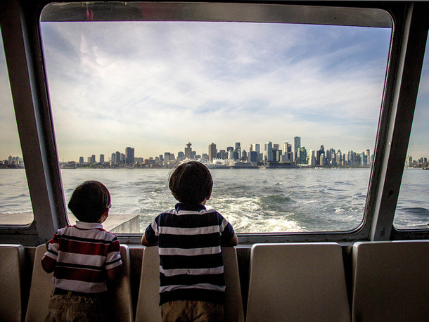 Kids on the SeaBus