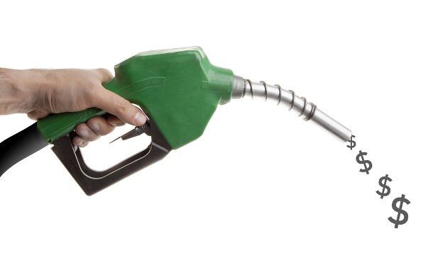 Gas pump money