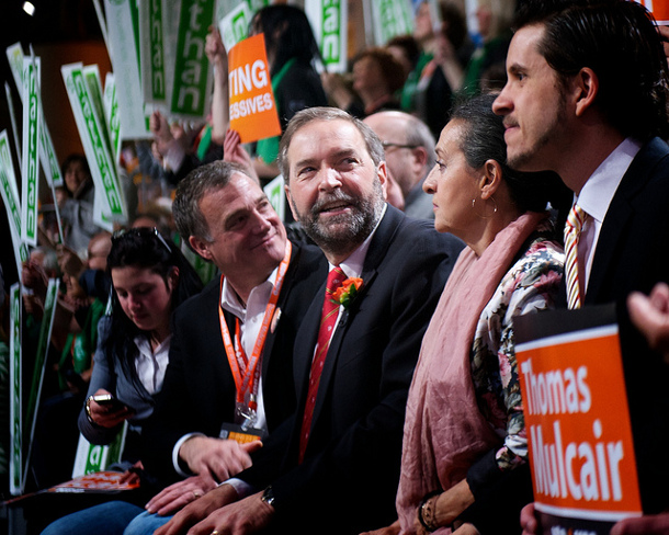 NDP leader Thomas Mulcair
