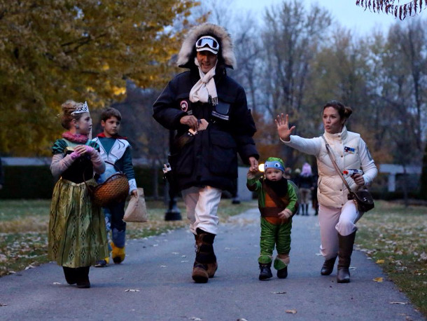 Justin Trudeau on Halloween 2015