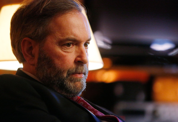 NDP leader Thomas Mulcair