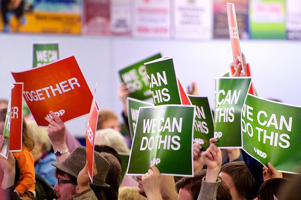 NDP signs