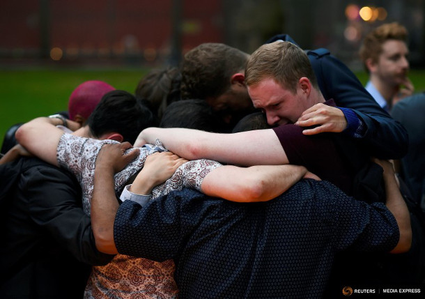 Orlando shooting mourners in London