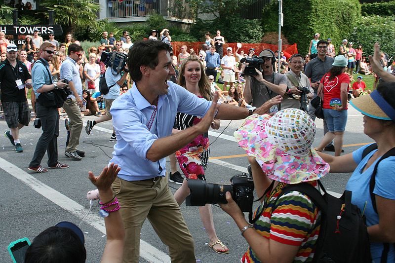 Justin Trudeau, 2015