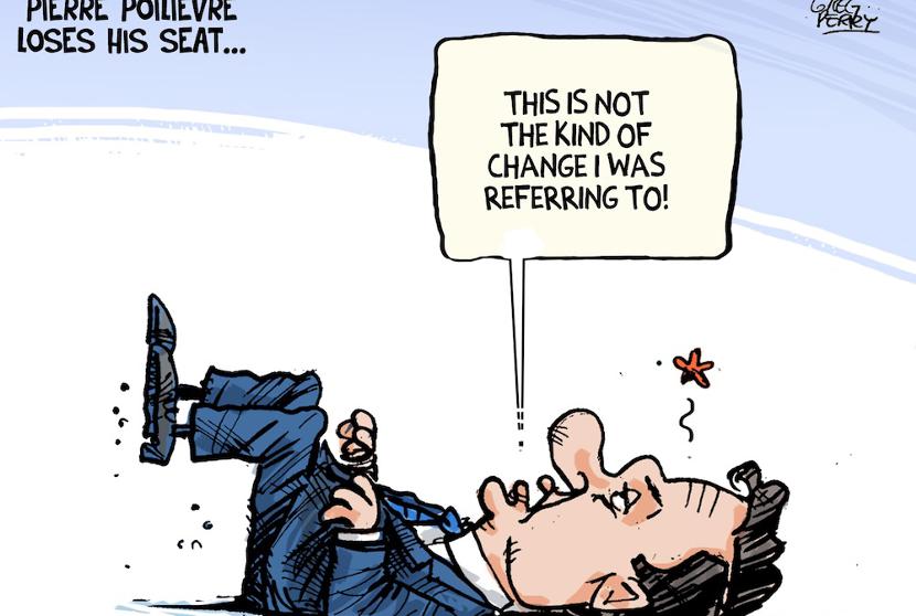 Please Advise! How Did Poilievre Fall Out of His Seat?