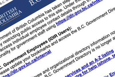 Here’s the Latest Attack on BC Government Accountability