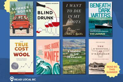 Eight Great BC Books to Read This Summer