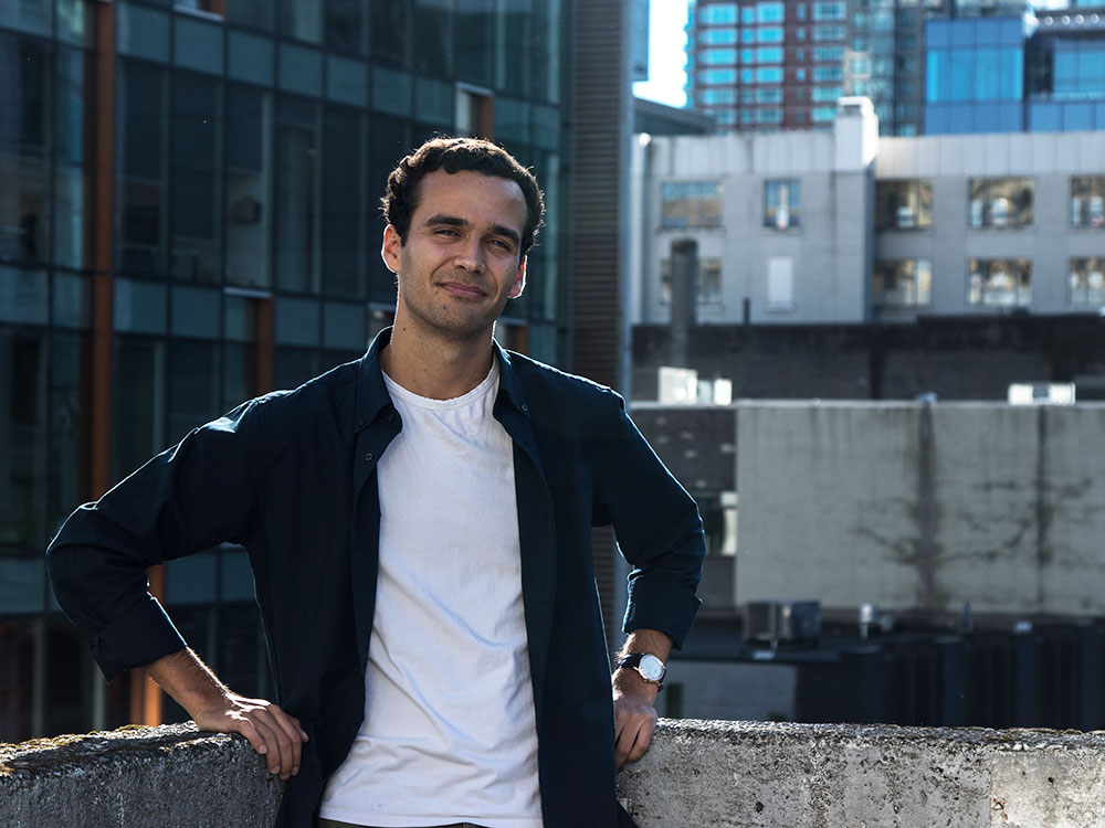 A headshot of inaugural Hummingbird fellow Josh Kozelj. 